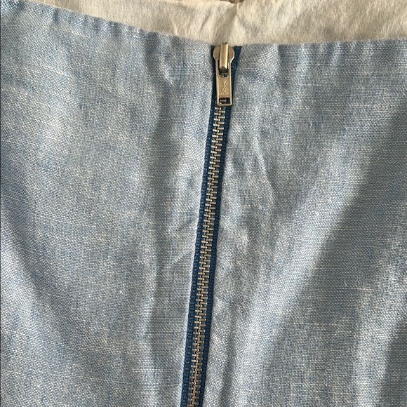 Cynthia Rowley Linen Colorblock Dress - Picture 3 of 4